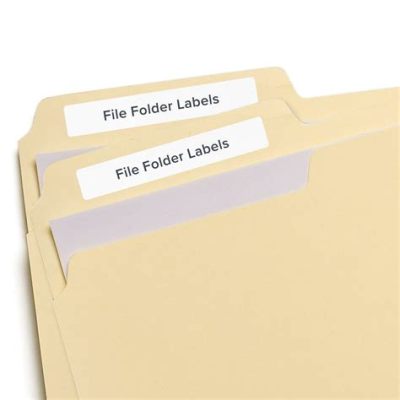 How to Print File Folder Labels - Exploring the Art of Labeling and Organization Beyond the Basics